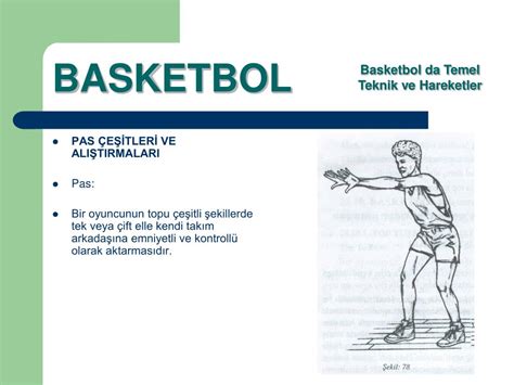 Basketbol Pas Çeşitleri