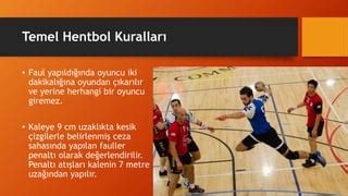 Hentbolda Faul Kuralları