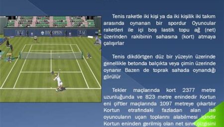 Tenis Maçlarında Takım Koçunun Rolü