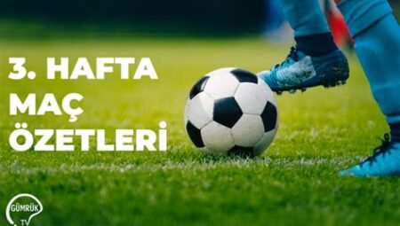 Turnuva Maç Özetleri