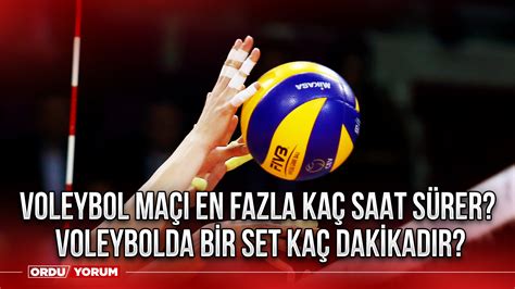 Voleybolda Set Sonu Stratejileri